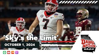 Kirby Smart says skys the limit for UGA playmaker on the rise  DawgNation Daily [upl. by Eninnej]