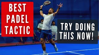 Padel tactic that INSTANTLY improves your MATCHES [upl. by Idalia]