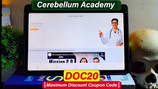 Cerebellum Academy Maximum Discounted Coupon CodeCerebellum NEET PG 25 Discount Coupon [upl. by Ongineb]