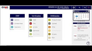 Webinar ERP Axos Visual Mejoras Módulos Contabilidad y Tesorería del ERP Axos Visual Versión 9x [upl. by Grail427]