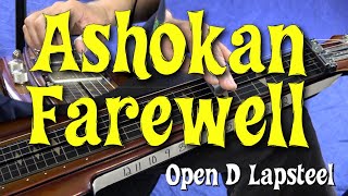 Ashokan Farewell  Cover on LapSteel in Open D Tuning [upl. by Findley]