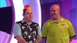 Darts Show One Hundred and Eighty van Gerwen v Wright [upl. by Narmis]