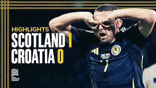 Scotland 10 Croatia  Super John McGinn Scores Late Winner  2024 UEFA Nations League Highlights [upl. by Anatnom]