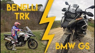 Benelli TRK 🆚 BMW GS [upl. by Bennir312]