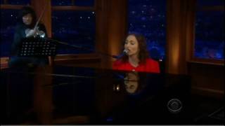 Regina Spektor  The Calculation Live on The Late Late Show [upl. by Rehprotsirhc]