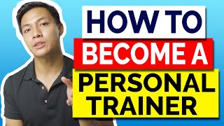 💪 How To Become A Personal Trainer In 6 simple steps 2023 [upl. by Shute]