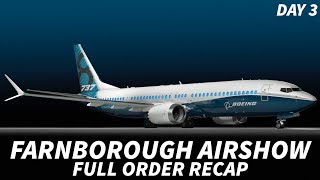 2018 FARNBOROUGH AIRSHOW  Day 3 FULL NEWS Recap [upl. by Mcclish17]