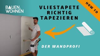 DIY So tapezierst du Vliestapeten [upl. by Nichol]