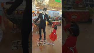 Manvi Dance with Charli chaplin trendingshortvideo trendingshorts shortsvideo charliechaplin [upl. by Ahsiruam]