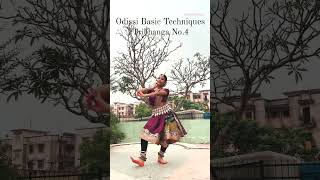 Tribhanga No 4✨ Odissi Dance Basic Techniques🙏 [upl. by Hirst]