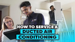 How to Service Your Ducted Air Conditioning the Right Way  StepbyStep Guide [upl. by Magen]