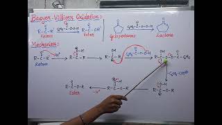 BaeyerVilliger Oxidation  reaction with mechanism [upl. by Nnomae]