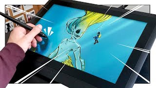 LA NUEVA TABLET WACOM CINTIQ 16 REVIEW  Kaos [upl. by Atinniuq]