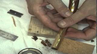 Replacing a saxophone neck cork [upl. by Otipaga]