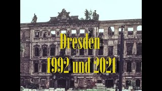 Dresden 1992 Taschenbergpalais Zwinger Altstadt [upl. by Sillyrama]