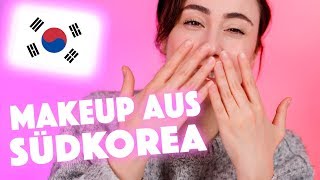 Koreanisches Makeup im Test 🇰🇷😱Korean Beauty Brand First Impression Hatice Schmidt [upl. by Kaylyn]