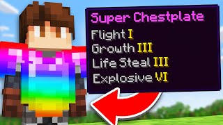 I Added CUSTOM ARMOR ENCHANTS to Minecraft [upl. by Montanez979]