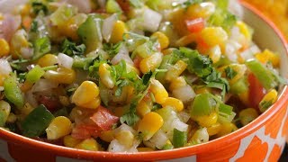 AMERICAN CORN SALAD  Healthy Tasty American Corn Salad  The Best Corn Salad [upl. by Puri]