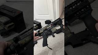 AEG to HPA Airsoft gun Converted airsoft airsoftgun ultimateairsoft airsoftrifle [upl. by Terraj]