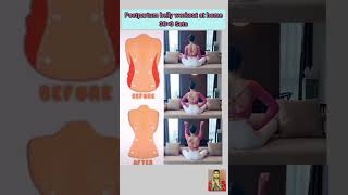 postpartum belly workout short postpartum bellyfatloss home workout [upl. by Nylirret]