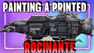 3D Printing The Rocinante Model Building amp Painting [upl. by Balf]