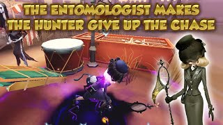 The Entomologist Makes The Hunter Give Up The Chase  Identity V  第五人格  제5인  Entomologist [upl. by Rodl]