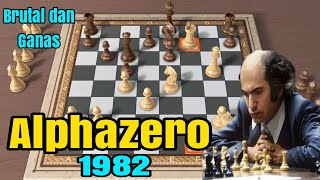 MIKHAIL TAL KERASUKAN ENGINE LANGSUNG NGAMUK DI AWAL TAL VS VAN DER WIEL 1982 [upl. by Hillel122]