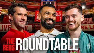 Seeing these guys gives me great memories  Salah Alisson amp Robertson  Reds Roundtable [upl. by Silsby]