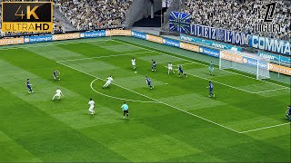 Marseille vs PSG  Ligue 1  PES 2025 Gameplay Realistic Ultra Graphic  4K 60FPS [upl. by Higley]