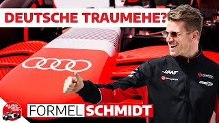 Nico Hülkenberg wechselt zu Audi  Formel Schmidt 2024 [upl. by Sisenej]