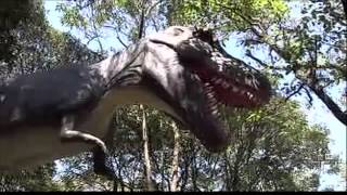 Zoológico de São Paulo inaugura exposição com dinossauros  10092014 [upl. by Fogel]