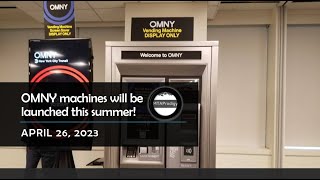 OMNY Machines to be launched this summer [upl. by Nemzzaj395]