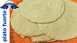 Tortillas de maiz para hacer tacos 💜💜💜 Las Recetas de Rosy [upl. by Aziul]