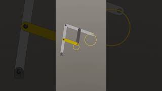 Pantograph Mechanism Mechanical Movement Part 58 mechanicalmechanism animation [upl. by Way]