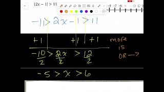 ABSOLUTE VALUE EQUATIONS INEQUALITIES GRAPHS TRANSFORMATIONS [upl. by Ecydnak995]