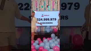 Mr beast subscriber countdown ll shortsvideo ytshorts [upl. by Gearard677]