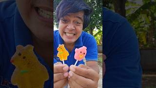 Finding cute lollipop candy snacks on the street shorts shortvideo viralvideo [upl. by Hollerman]