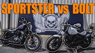 Here Is Why The Yamaha Bolt Is A BETTER Harley Than the Sportster [upl. by Amelita]