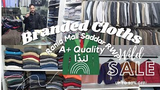 Branded Clothes at Unbelievable Cheap Prices Coats Pants Sweaters amp More  Rania Mall Saddar RWP [upl. by Krusche]