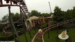 Rollerskater On Ride POV  Plopsaland De Panne [upl. by Artsa]