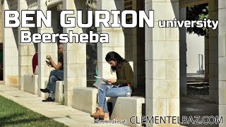 3 minutes walk at the BenGurion University of the Negev Beersheba Israel  Virtual city tour [upl. by Ahtan367]