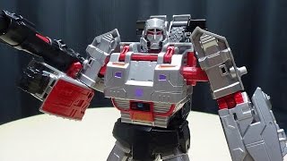 Generations Combiner Wars Leader MEGATRON EmGos Transformers Reviews N Stuff [upl. by Aztilem]