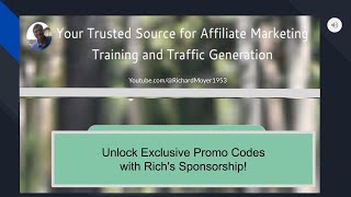 Unlock Exclusive Promo Codes with Richs Sponsorship [upl. by Llorre764]