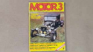 Revista MOTOR 3 Julho1982  N°25 garagemdochico motor3 [upl. by Liw]