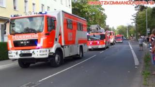 Festumzug 110 Jahre FF LeipzigHolzhausen [upl. by Shannan]