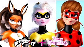 Glow Up Miraculous  Disney Princesses TikTok Compilation №23 [upl. by Piefer206]