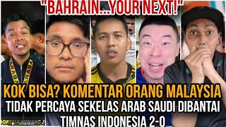 KOK BISA‼️“Orang Malaysia Masih Heran Timnas Indonesia bisa Kalahkan Arab Saudi 20 dengan Mudah” [upl. by Marylynne]