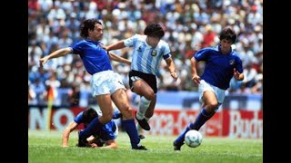 Argentina vs Italy  MEXICO 86  FIFA World Cup FirstRound [upl. by Arymas687]