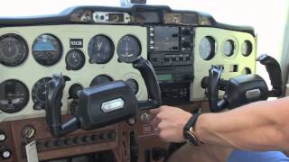 Cessna Runup  MzeroAcom Flight Training [upl. by Eenwahs]