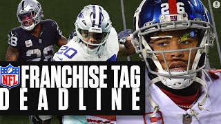 NFL Franchise Tag Deadline Everything You Need To Know  CBS Sports [upl. by Rolyks]